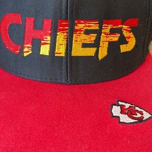 Vintage 1990s NFL Kansas City Chiefs Two Tone Annco Snapback